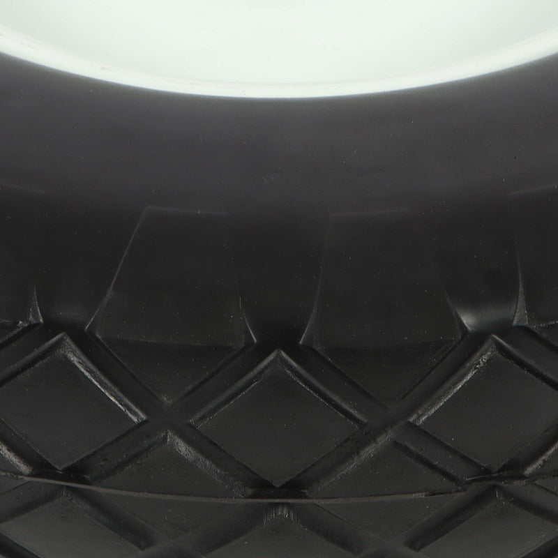 DURAFORCE 2 Pack 4.80/4.00-8 Flat Free Tire And Wheel -16" Solid Tire 5/8" Axle Bore Hole