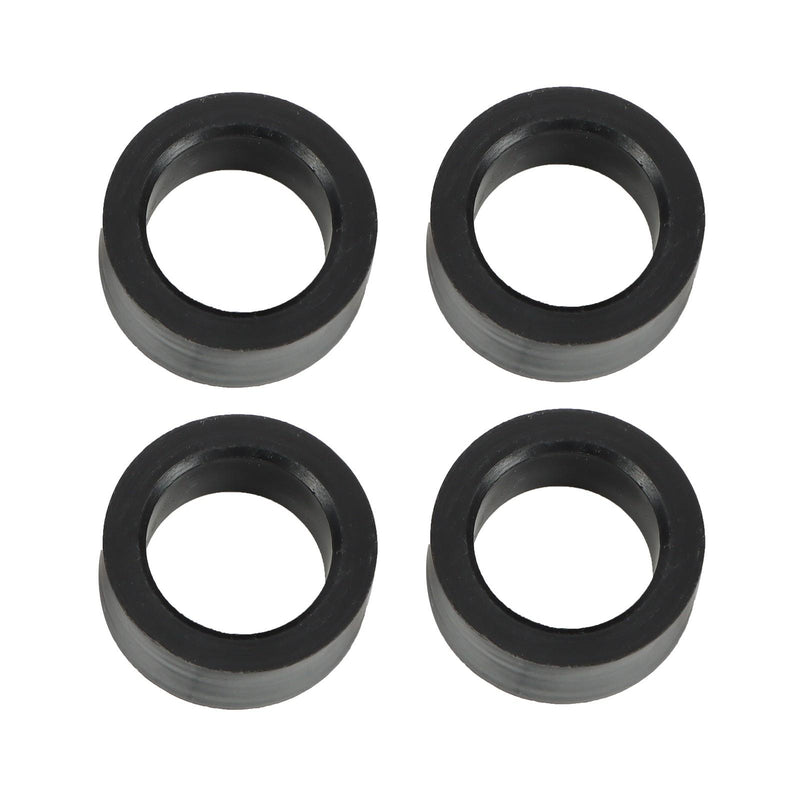 DURAFORCE 2 Pack 4.80/4.00-8 Flat Free Tire And Wheel -16" Solid Tire 5/8" Axle Bore Hole