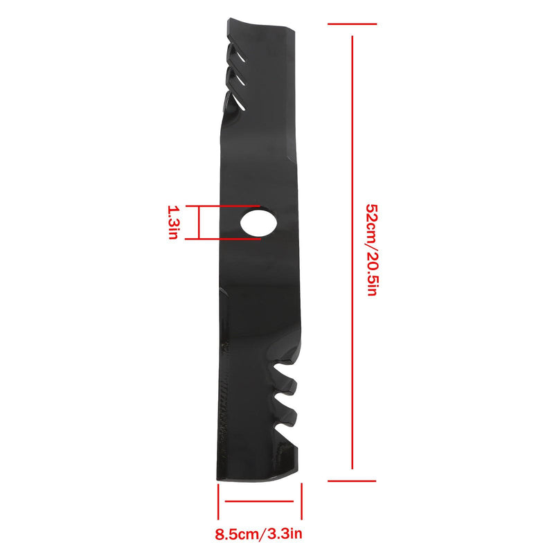 DURAFORCE 3 Pack Gator G6 Blade 60" For Kubota K5955-34360 K5955-97530 1211-RCK60P-1200Z