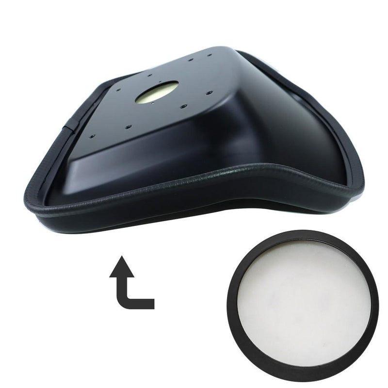 DURAFORCE LMS2002 Black Low Back Seat Universal Fit For Lawn Mower & Tractors & Carriages