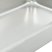 DURAFORCE Commercial-Grade 3.7" Deep Steam Table Pans, Set of 4 with Tight Seal Lids