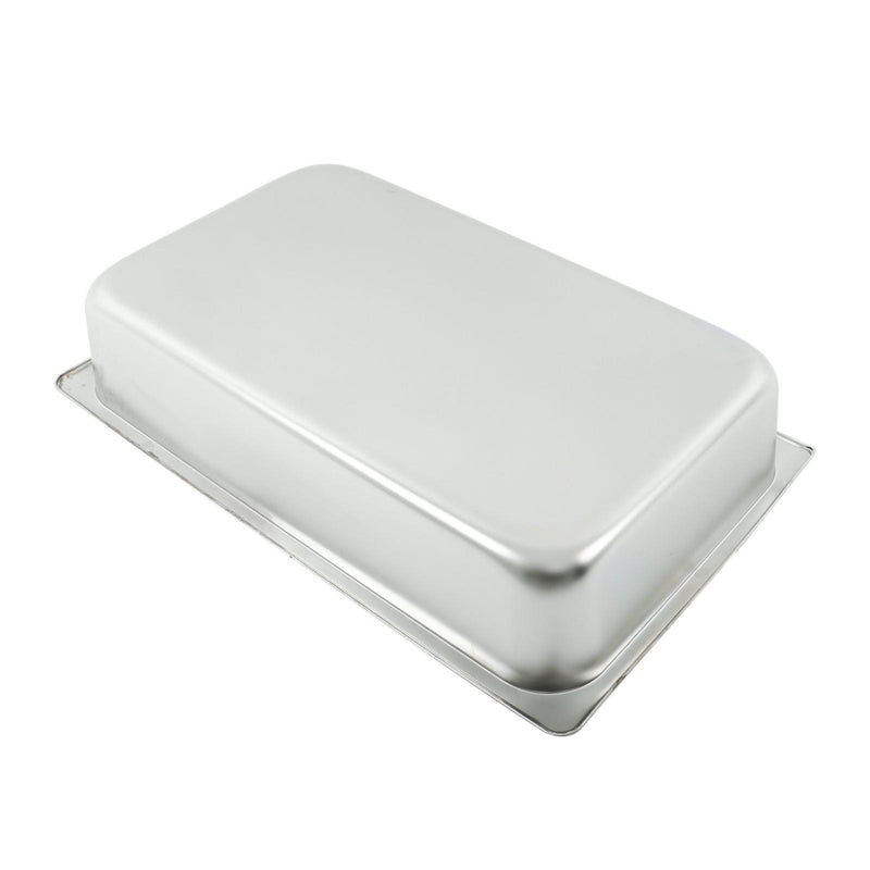 DURAFORCE Commercial-Grade 3.7" Deep Steam Table Pans, Set of 4 with Tight Seal Lids