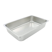 DURAFORCE Commercial-Grade 3.7" Deep Steam Table Pans, Set of 4 with Tight Seal Lids