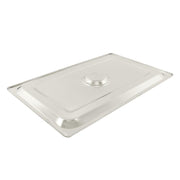 DURAFORCE Commercial-Grade 3.7" Deep Steam Table Pans, Set of 4 with Tight Seal Lids