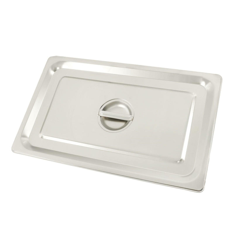 DURAFORCE Commercial-Grade 3.7" Deep Steam Table Pans, Set of 4 with Tight Seal Lids