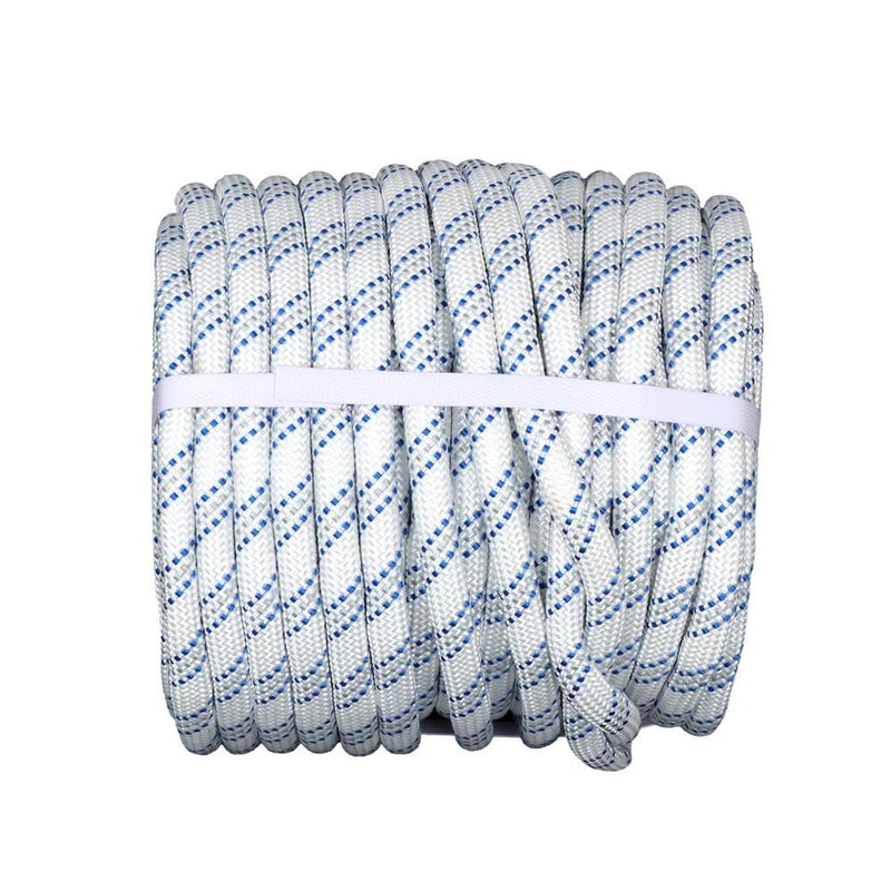 DURAFORCE 1/2" x 120' Double Braid Polyester Arborist Bull Rope Rigging Rope Tree Rope