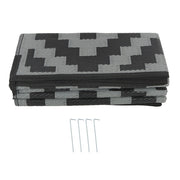 DURAFORCE 8x10 ft Waterproof Outdoor Rug Outdoor Plastic Straw Rug For Camping RV Deck