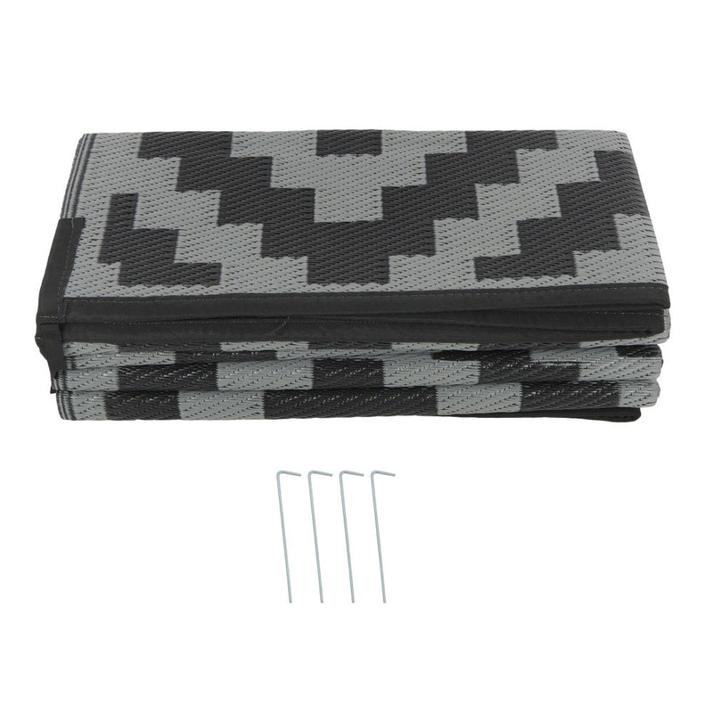 DURAFORCE 8x10 ft Waterproof Outdoor Rug Outdoor Plastic Straw Rug For Camping RV Deck