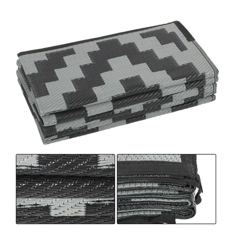 DURAFORCE 8x10 ft Waterproof Outdoor Rug Outdoor Plastic Straw Rug For Camping RV Deck