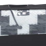 DURAFORCE 8x10ft Outdoor Plastic Straw Rug For Camping Outdoor Carpet RV Mat Black & White