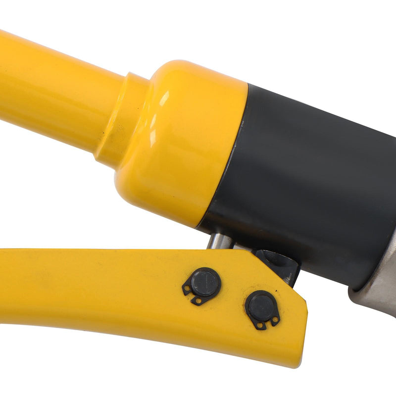 DURAFORCE 8Mt Hydraulic Clamp Copper Tube Crimper Kit w/ H16 TH20 TH26 TH32 Crimping Dies
