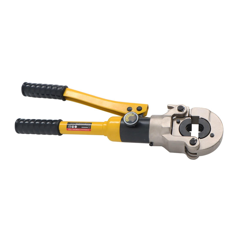 DURAFORCE 8Mt Hydraulic Clamp Copper Tube Crimper Kit w/ H16 TH20 TH26 TH32 Crimping Dies