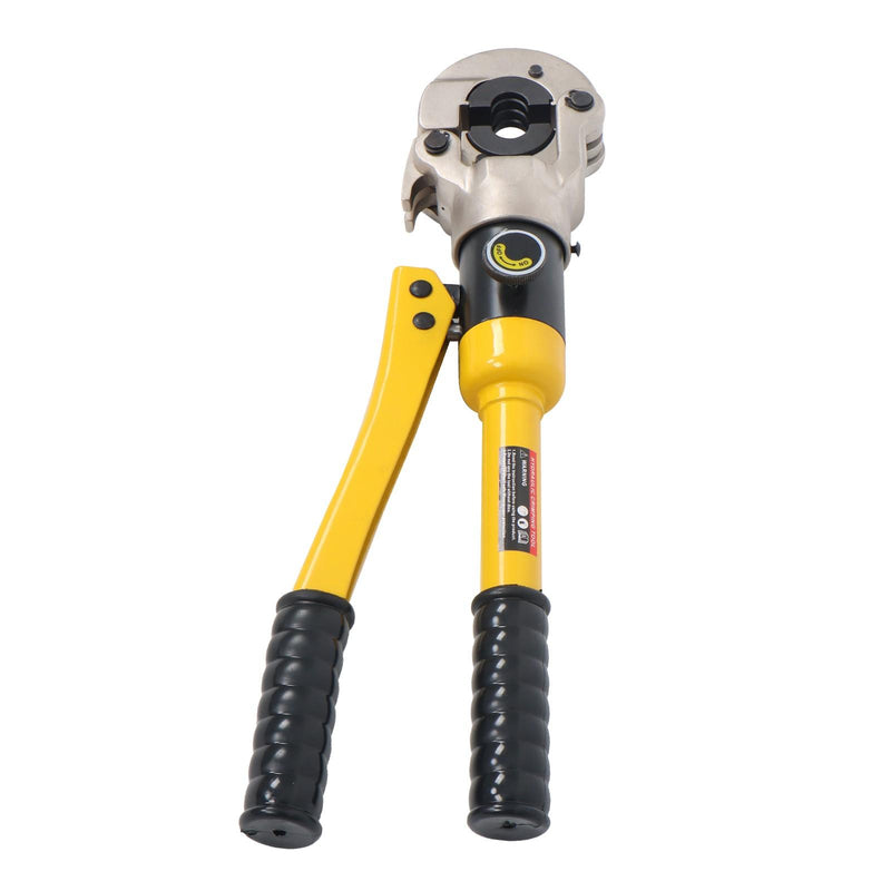 DURAFORCE 8Mt Hydraulic Clamp Copper Tube Crimper Kit w/ H16 TH20 TH26 TH32 Crimping Dies