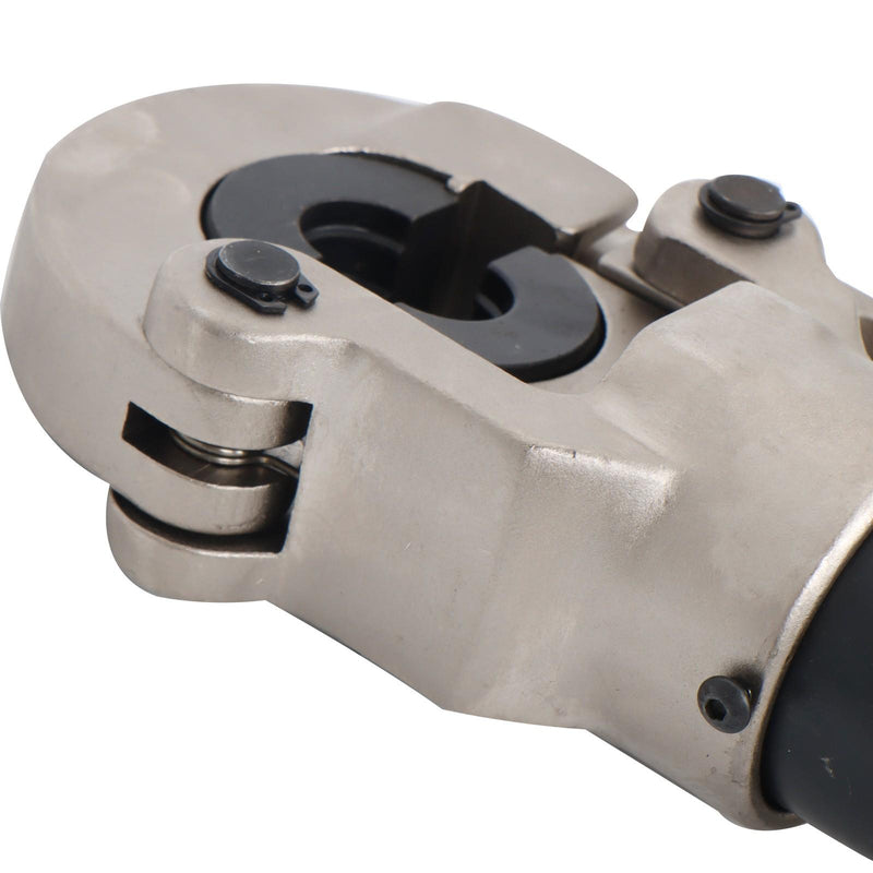 DURAFORCE 8Mt Hydraulic Clamp Copper Tube Crimper Kit w/ H16 TH20 TH26 TH32 Crimping Dies
