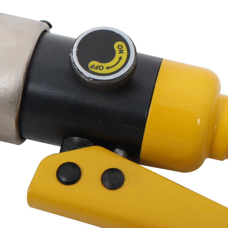DURAFORCE 8Mt Hydraulic Clamp Copper Tube Crimper Kit w/ H16 TH20 TH26 TH32 Crimping Dies