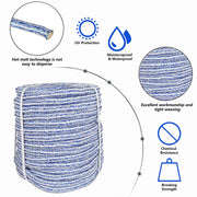 DURAFORCE Arborist Tree Rope 20000Lbs 3/4" × 150' 24 Strand Braid Polyester Rope