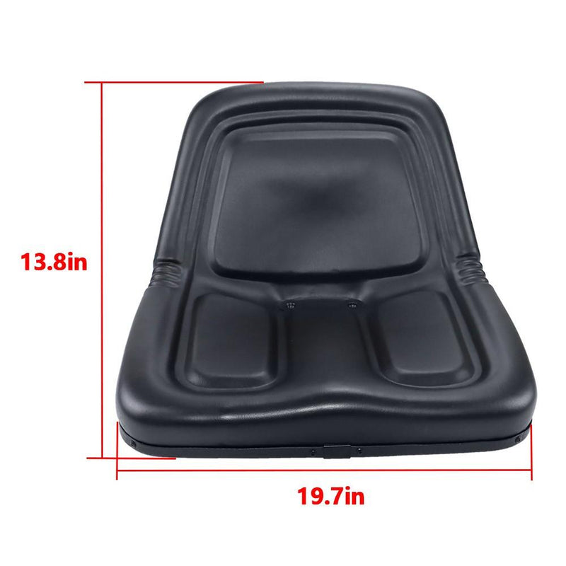 DURAFORCE TM333BL Lawn Mower Michigan Style Universal Replacement Tractor Seat