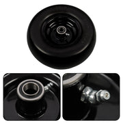 DURAFORCE 2Pcs 11x4.00-5 Tire & Wheel 3/4" Axle Hole For Zero Turn Lawn Mower Smooth Tread