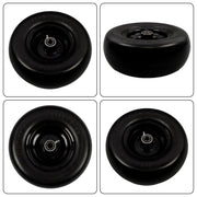 DURAFORCE 2Pcs 11x4.00-5 Tire & Wheel 3/4" Axle Hole For Zero Turn Lawn Mower Smooth Tread