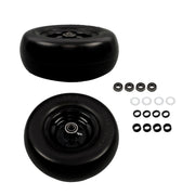 DURAFORCE 2Pcs 11x4.00-5 Tire & Wheel 3/4" Axle Hole For Zero Turn Lawn Mower Smooth Tread