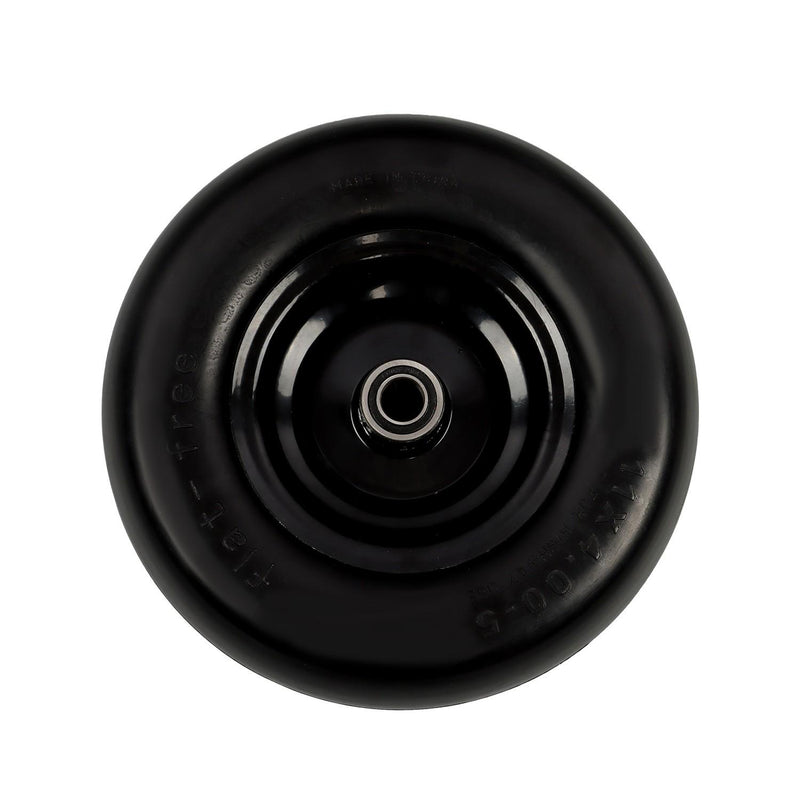 DURAFORCE 2Pcs 11x4.00-5 Tire & Wheel 3/4" Axle Hole For Zero Turn Lawn Mower Smooth Tread