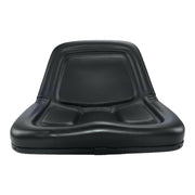 DURAFORCE TM333BL Universal Replacement Black High-Back Lawn Mower Tractor Seat