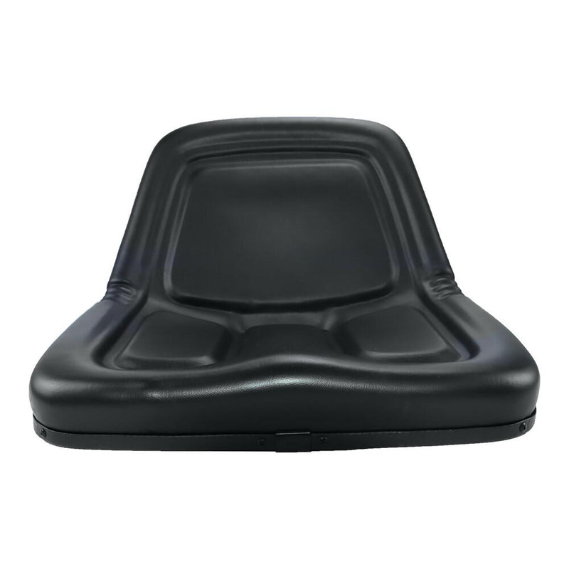 DURAFORCE TM333BL Universal Replacement Black High-Back Lawn Mower Tractor Seat