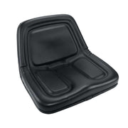 DURAFORCE TM333BL Universal Replacement Black High-Back Lawn Mower Tractor Seat