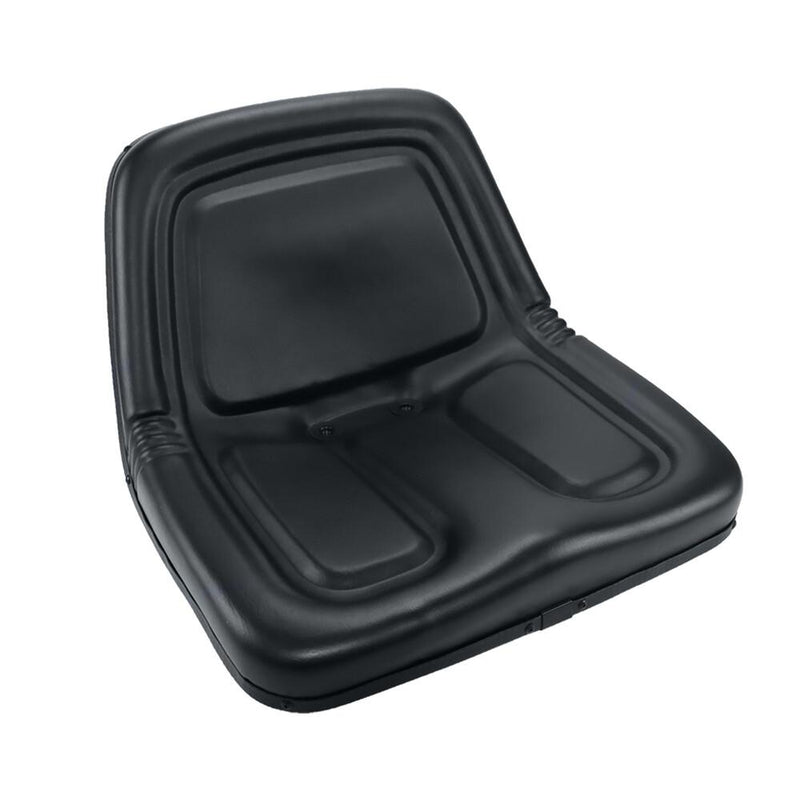 DURAFORCE TM333BL Universal Replacement Black High-Back Lawn Mower Tractor Seat