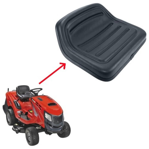DURAFORCE LMS2002 Low Back Seat Universal Black Fit For Lawn Mower & Tractors & Carriages