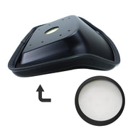 DURAFORCE LMS2002 Low Back Seat Universal Black Fit For Lawn Mower & Tractors & Carriages