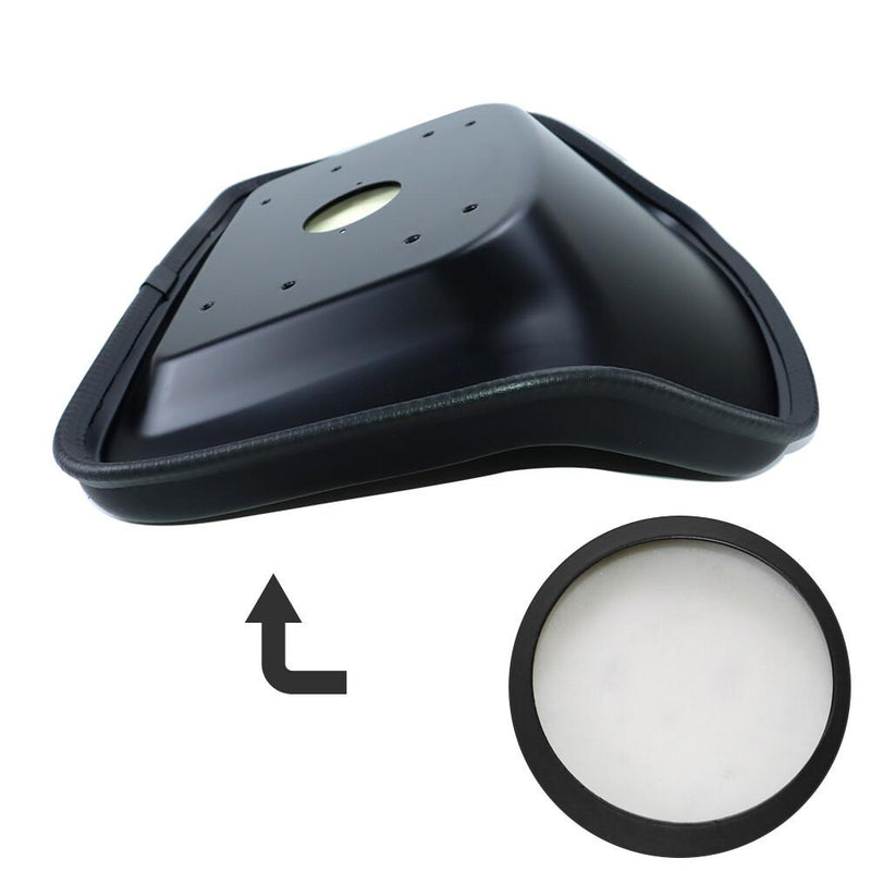 DURAFORCE LMS2002 Low Back Seat Universal Black Fit For Lawn Mower & Tractors & Carriages