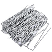 DURAFORCE 6" 11 Gauge 1000 Pack Landscape Staples Garden Stakes Galvanized Sod Staples