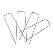 DURAFORCE 6" 11 Gauge 1000 Pack Landscape Staples Garden Stakes Galvanized Sod Staples