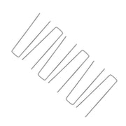 DURAFORCE 6" 11 Gauge 1000 Pack Landscape Staples Garden Stakes Galvanized Sod Staples