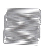 DURAFORCE 6" 11 Gauge 1000 Pack Landscape Staples Garden Stakes Galvanized Sod Staples