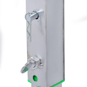 DURAFORCE Aluminum Alloy 1.6m Folding Ladder - Versatile Portable Scaffold Platform