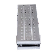 DURAFORCE Aluminum Alloy 1.6m Folding Ladder - Versatile Portable Scaffold Platform
