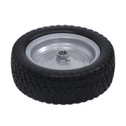 DURAFORCE 2-Pack 13X5.00-6 Tire & Wheel Flat Free 3.4' Axle Hole For Lawn Mower Solid Tire