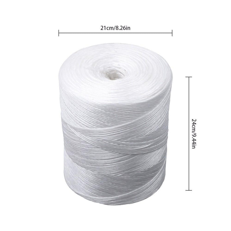 DURAFORCE Weather-Resistant Polypropylene Tying Twine - 156 lb Tensile Strength 6300 Ft