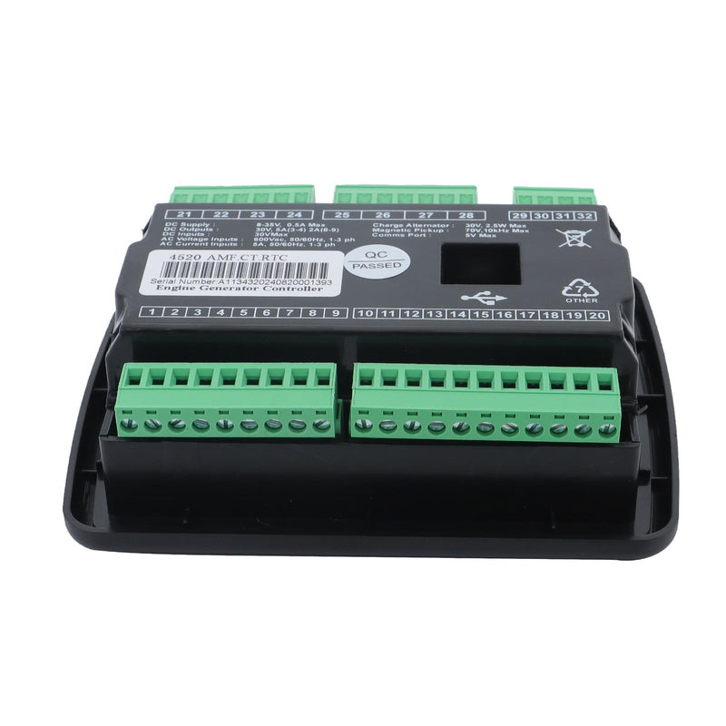 DURAFORCE Controller Generator DSE4520 LCD Screen 3‑Phase Mains Detection Control Board