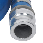 DURAFORCE 1-1/2" x 100 FT PVC Irrigation Discharge Hose W/Aluminum Connectors For Pools