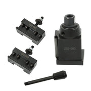 DURAFORCE For Lathe up to 8" OXA Wedge Type Tool Post 250-000 + 2 holders 001 002 Mini US