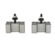 DURAFORCE For Lathe up to 8" OXA Wedge Type Tool Post 250-000 + 2 holders 001 002 Mini US