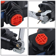 DURAFORCE 25GPM Hydraulic Log Splitter Valve NPT AB1/2” 3500 PSI Adjustable Deten