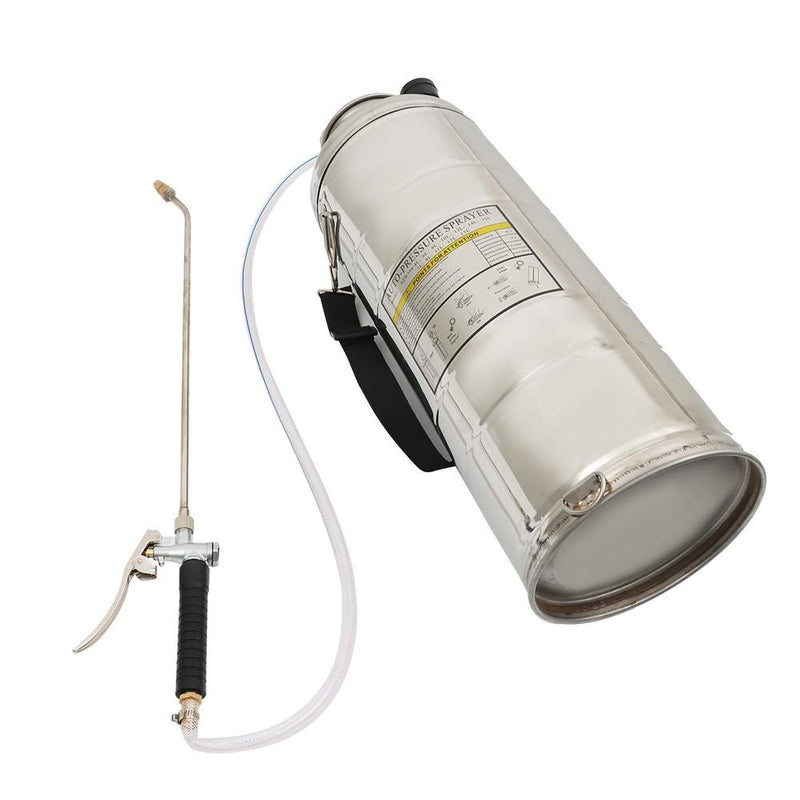 DURAFORCE 3 Gallon Stainless Steel Sprayer 12L Hand Pump Sprayer Garden And Lawn Cleaning