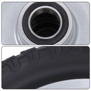 DURAFORCE 2-Pcs 13X5.00-6 Tire & Wheel Flat Free 3.4' Axle Hole For Lawn Mower Solid Tires