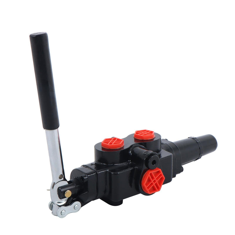 DURAFORCE 25GPM Hydraulic Log Splitter Valve NPT AB1/2” 3500PSI Adjustable Deten