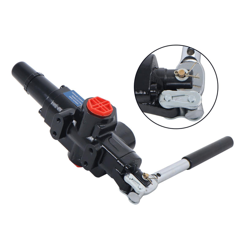 DURAFORCE 25GPM Hydraulic Log Splitter Valve NPT AB1/2” 3500PSI Adjustable Deten