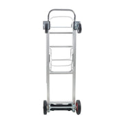 DURAFORCE 2 In 1 400Lbs Hand Truck Folding Dolly Cart Portable Trolley Heavy Duty Aluminum